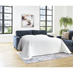 Canapé-lit Queen avec matelas en mousse à mémoire de forme et oreillers décoratifs