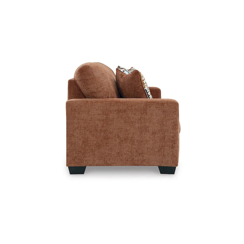 Canapé-lit Queen avec matelas en mousse à mémoire de forme et oreillers décoratifs
