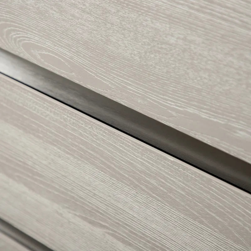Commode à 5 tiroirs en bois massif moderne – Chiffonnier et meuble de rangement pour chambre à coucher