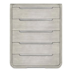 Commode à 5 tiroirs en bois massif moderne – Chiffonnier et meuble de rangement pour chambre à coucher