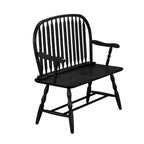 Banc en bois de style Windsor – Assise classique pour entrée et salon