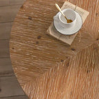 31,29 Table Basse Ronde Moderne Rétro avec Jonction