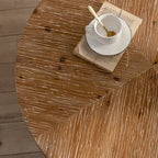 31,29 Table Basse Ronde Moderne Rétro avec Jonction
