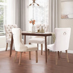 Table basse contemporaine à 2 niveaux avec finition noyer et étagère de rangement en métal