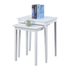 Tables gigognes - Ensemble de 2 tables d'appoint pour salon