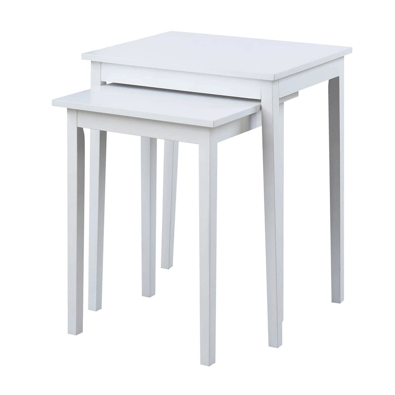 Tables gigognes - Ensemble de 2 tables d'appoint pour salon