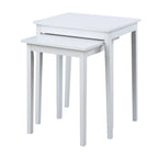 Tables gigognes - Ensemble de 2 tables d'appoint pour salon