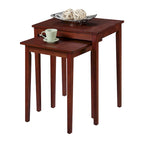 Tables gigognes - Ensemble de 2 tables d'appoint pour salon