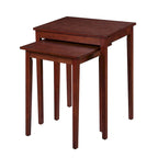 Tables gigognes - Ensemble de 2 tables d'appoint pour salon