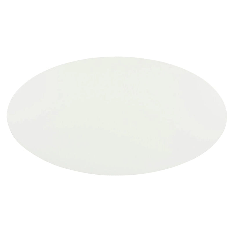 Table basse ovale de style mid-century – 51L x 28P x 18H, Table de salon
