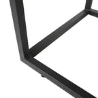Banc capitonné avec piètement en métal moderne pour chambre ou entrée