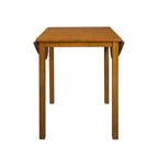 Table de salle à manger à abattants en bois massif - 39,25L x 23,25P x 29H
